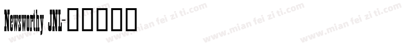 Newsworthy JNL字体转换